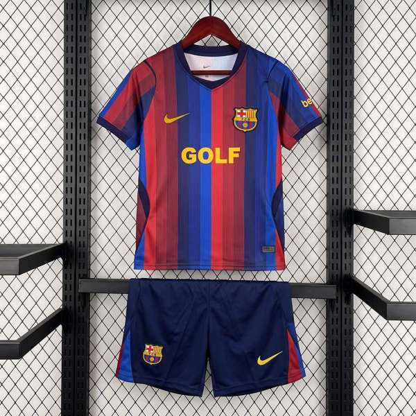 Kids Barcelona 26/27 Limited Edition Jersey and Short Kit