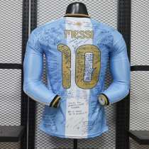 Player Version Messi Argentina 2026 Anniversary Long Sleeve Authentic Jersey Player Version Messi Argentina 2026 Anniversary Long Sleeve Authentic Jersey