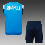 SSC Napoli 26/27 Sleeveless Jersey and Shorts Set - D26101