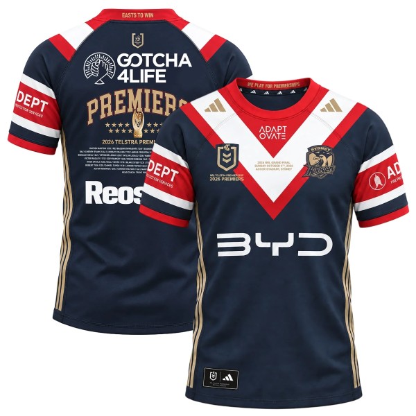 Sydney Roosters 2026 Men's Premiership Jersey