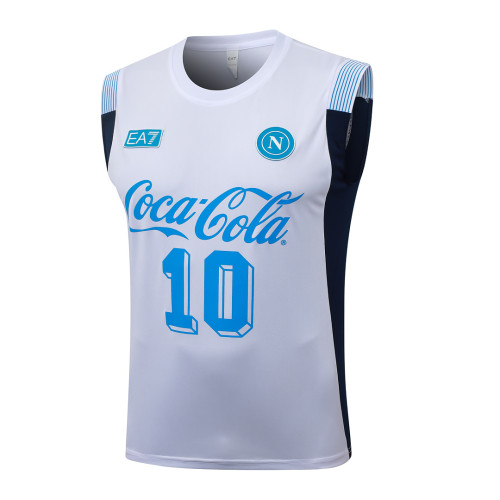 SSC Napoli 26/27 Sleeveless Jersey and Shorts Set - D26105