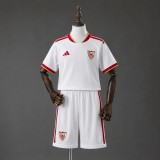 Kids Sevilla FC 26/27 Home Jersey and Short Kit