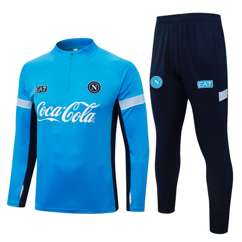 SSC Napoli 26/27 Half-Zip Training Top and Pants Set B26117