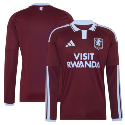 Thai Version Aston Villa 26/27 Home Long Sleeve Jersey