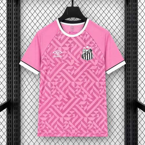 Thai Version Santos 26/27 Pink October Jersey