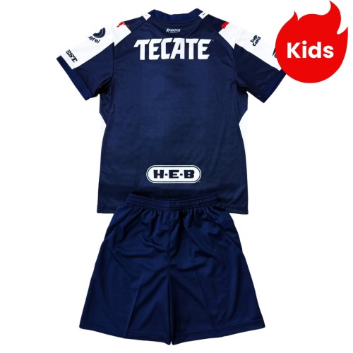 Kids Monterrey 26/27 Home Jersey and Short Kit