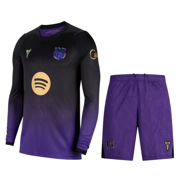Kids Barcelona 26/27 Away Long Sleeve Jersey and Short Kit