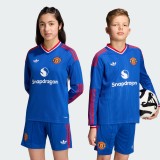 Kids MUFC 26/27 Away Long Sleeve Jersey and Short Kit