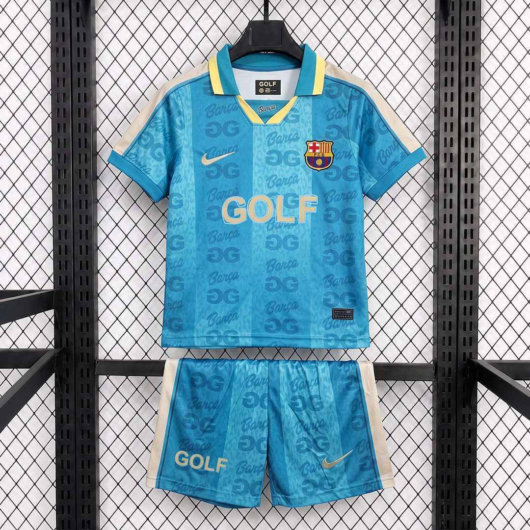 Kids Barcelona 26/27 Limited Edition Jersey and Short Kit