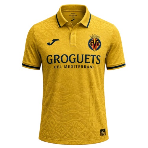 Thai Version Villarreal CF 26/27 Retro Jersey