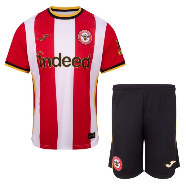 Brentford 26/28 Home Jersey and Short Kit