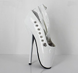 French Pleaser Seduce Crossdresser Sissy Maid High-heels 18CM