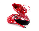 French Pleaser Seduce Crossdresser Sissy Maid High-heels 18CM