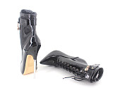 French Pleaser Seduce Crossdresser Lockable Sissy Maid High-heels 18CM