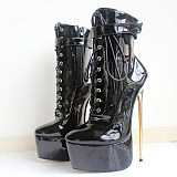 French Pleaser Seduce Crossdresser Sissy Maid High-heels 22CM