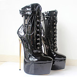 French Pleaser Seduce Crossdresser Sissy Maid High-heels 22CM