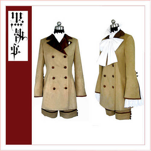 Black Butler Kuroshitsuji Ciel Phantomhive Season 2 Earl Alois Trancy Cosplay Costume Tailor-Made[CK1354]