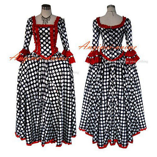 Victorian Rococo Medieval Gown Ball Dress Gothic Punk Cosplay Costume Tailor-Made[G237]