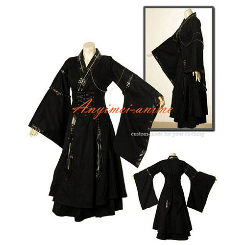 Gothic Lolita Punk Fashion Dress Japan Kimono Cosplay Costume Tailor-Made[CK1050]