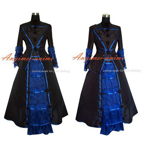 Victorian Rococo Medieval Gown Ball Dress Gothic Punk Cosplay Costume Tailor-Made[G336]