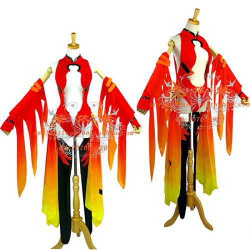 Guilty Crown Inori Yuzuriha Sexy Dress Outfit Cosplay Costume Custom Made[G690]
