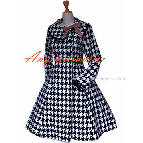 Gothic Lolita Punk Fashion Sweet Coat Jacket Dress Cosplay Costume Tailor-Made[CK1196]
