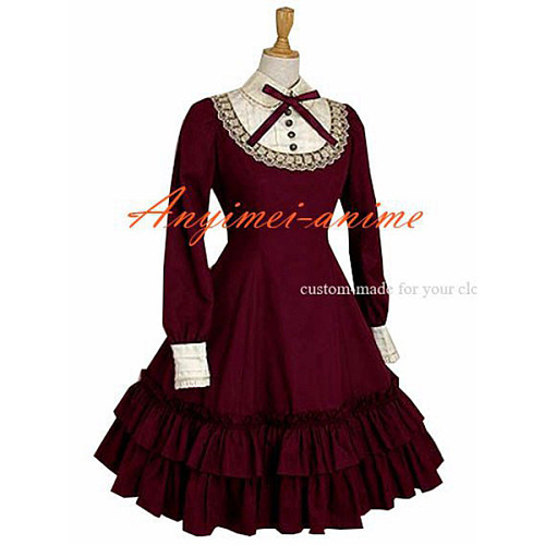 Gothic Lolita Punk Fashion Dress Cosplay Costume Tailor-Made[CK1198]
