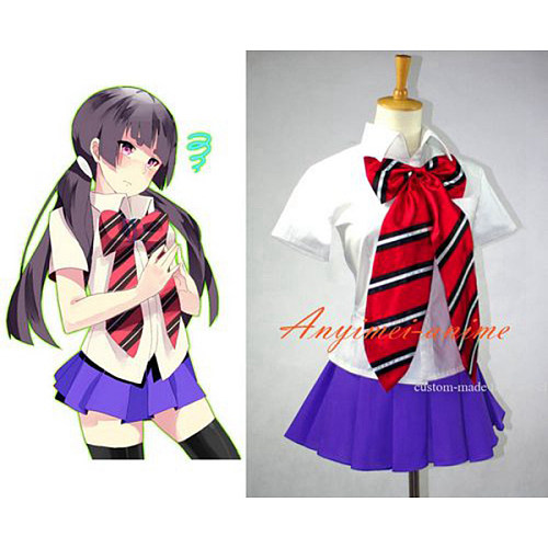 Kamiki Izumo School Uniform Dress Cosplay Costume Tailor-Made[G631]