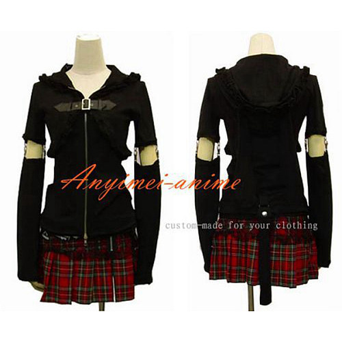 Gothic Lolita Punk Fashion Outfit Dress Cosplay Costume Tailor-Made[CK1184]