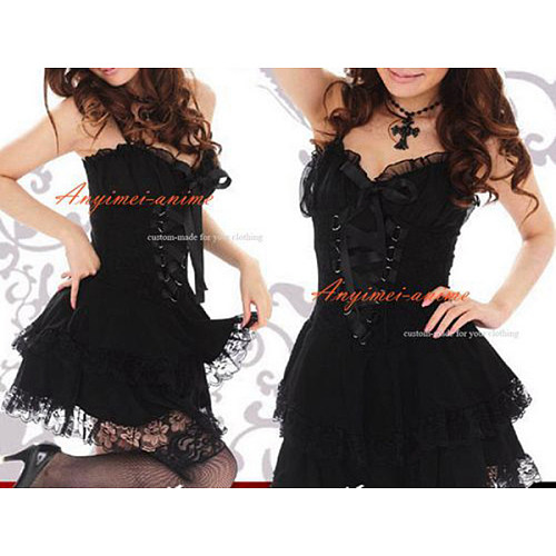 Gothic Lolita Punk Fashion Dress Cosplay Costume Tailor-Made[CK989]