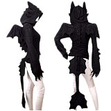 How To Train Your Dragon-Nightfury Toothless Dragon Hoodie Movie Cosplay Costume Tailor-Made[G1385]