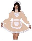 23 Color Heart Pattern Lolita Dress Lady Ruffle Maid Cosplay Dress