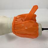 PVC Sheer Men's Erotic Boxer Briefs Bikini Gay Wet Look Sexy Nightclub Erotic Panties with Testicles Penis Hole Panties 7XL