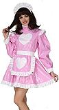 23 Color Heart Pattern Lolita Dress Lady Ruffle Maid Cosplay Dress