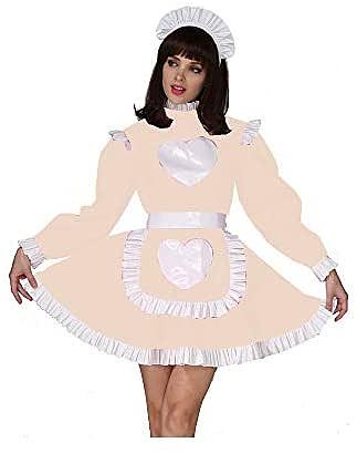 23 Color Heart Pattern Lolita Dress Lady Ruffle Maid Cosplay Dress