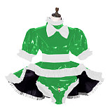 Sissy Dress Lockable Women Clothing Panties Lolita French Maid Set Cosplay Costumes Plus Size S-7XL