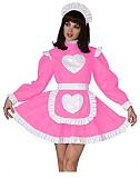 23 Color Heart Pattern Lolita Dress Lady Ruffle Maid Cosplay Dress