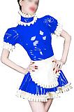 Plus Size Retro Pleated Lolita Dress Halloween Cosplay Maid Dress