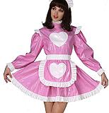 23 Color Heart Pattern Lolita Dress Lady Ruffle Maid Cosplay Dress