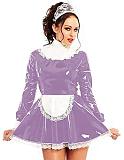 24 Colors Lace Splicing Maid Cosplay Dress Retro Dress with Apron