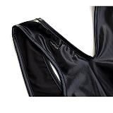 Open Crotch Leotard Men's Catsuit Sexy Sleeveless Bodysuit Teddies Lingerie