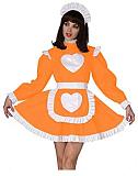 23 Color Heart Pattern Lolita Dress Lady Ruffle Maid Cosplay Dress