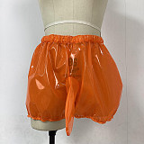 PVC Sheer Men's Erotic Boxer Briefs Bikini Gay Wet Look Sexy Nightclub Erotic Panties with Testicles Penis Hole Panties 7XL