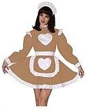 23 Color Heart Pattern Lolita Dress Lady Ruffle Maid Cosplay Dress