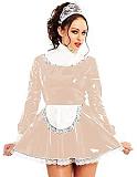 24 Colors Lace Splicing Maid Cosplay Dress Retro Dress with Apron