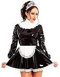 24 Colors Lace Splicing Maid Cosplay Dress Retro Dress with Apron