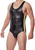 Men Wrestling Singlet Stretchy Bodysuit Underwear Men Body Shaper Leotard