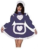 23 Color Heart Pattern Lolita Dress Lady Ruffle Maid Cosplay Dress