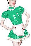 Plus Size Retro Pleated Lolita Dress Halloween Cosplay Maid Dress