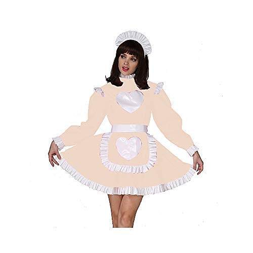 23 Color Heart Pattern Lolita Dress Lady Ruffle Maid Cosplay Dress